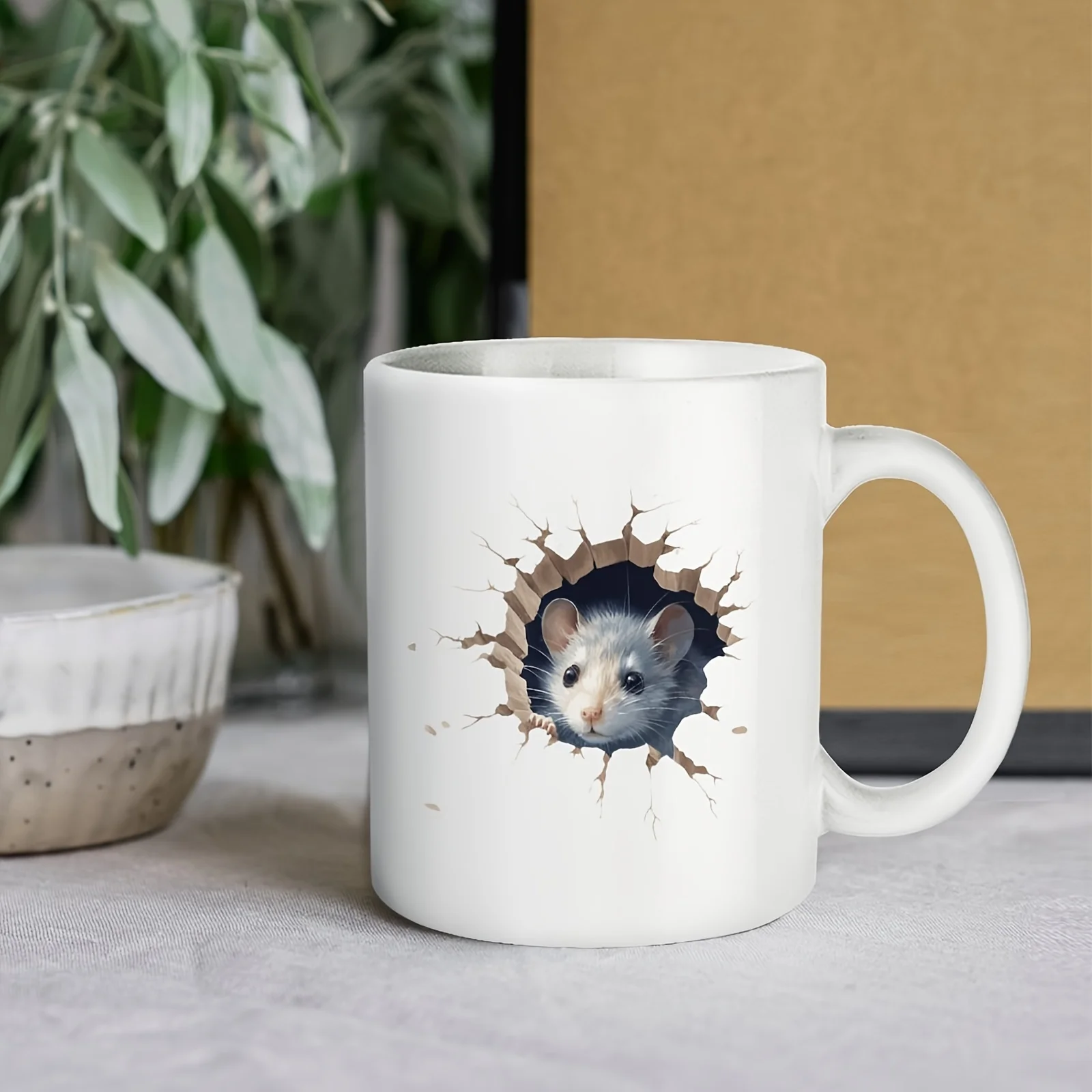 

Кружка 11 унций, кофейная кружка, милая животная, подарок для друзей, сестер, поилка для кофе, керамическая чашка, посуда для напитков для ресторанов, кафе