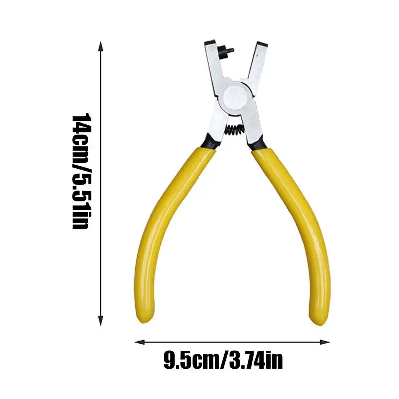 Belt Hole Punching Tool Hand Strap Watch Band Puncher 5inch Tool For Belts Watch Bands Straps Dog Collars Saddles Shoes Fabric