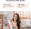 OBSBOT Tiny 2 Lite 4K Webcam for PC AI Tracking PTZ Streaming Camera with 1/2 Sensor 60 FPS HDR Microphones Web Camera 2