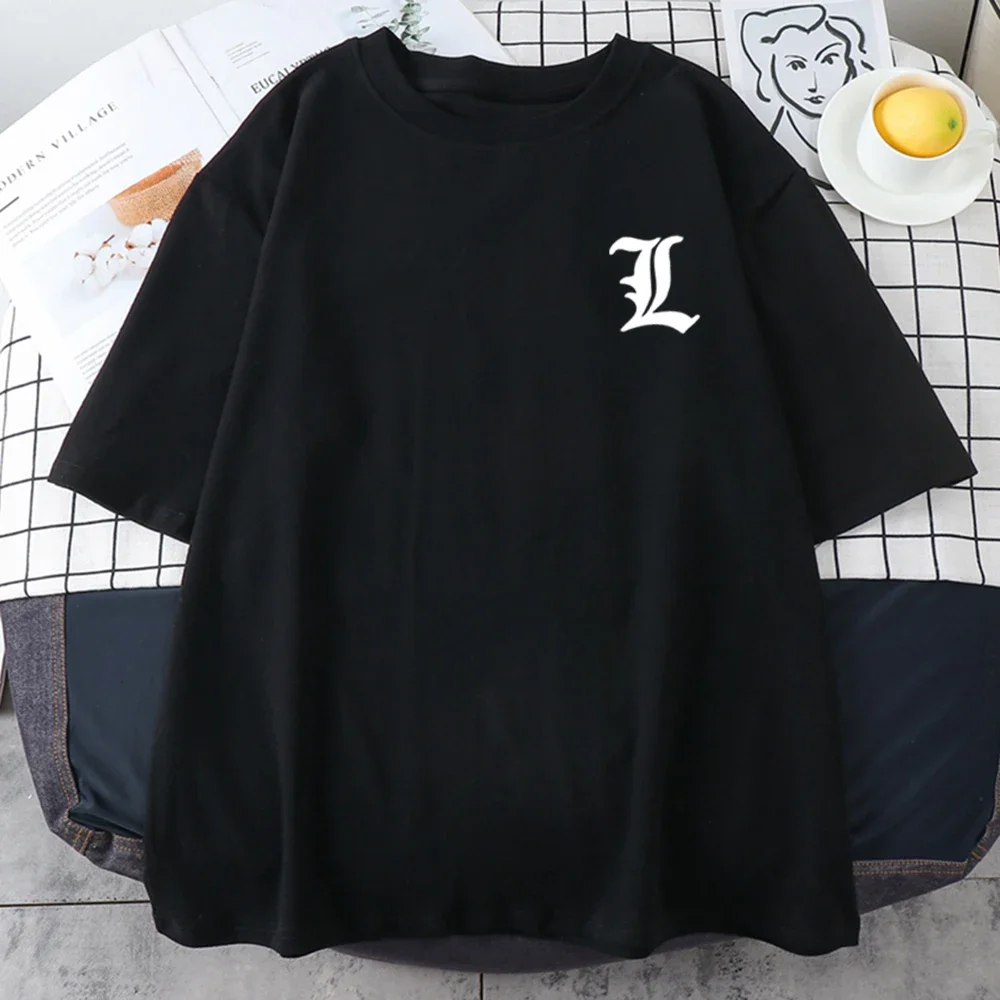 Camiseta con estampado Death Note para hombre y mujer, ropa de calle ...