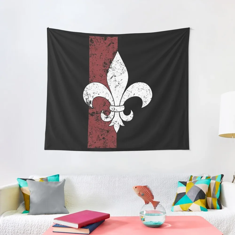 

Fleur De Lis Tapestry Bedroom Decor Room Decorations Aesthetics Tapestry