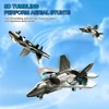 L0712 RC Remote Control Airplane 2.4G Gravity Sensing RC Glider One Key Takeoff 360° Rotation Plane EPP Foam Kids Toys 3