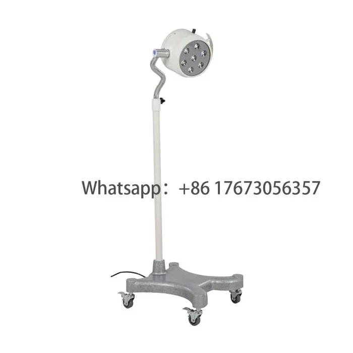 

Shadowless Led Operating Theatre Lamp 7 Bulbs Mobile Surgical Light Medical Exam Light Standing Type Operation Room Lamp Price
