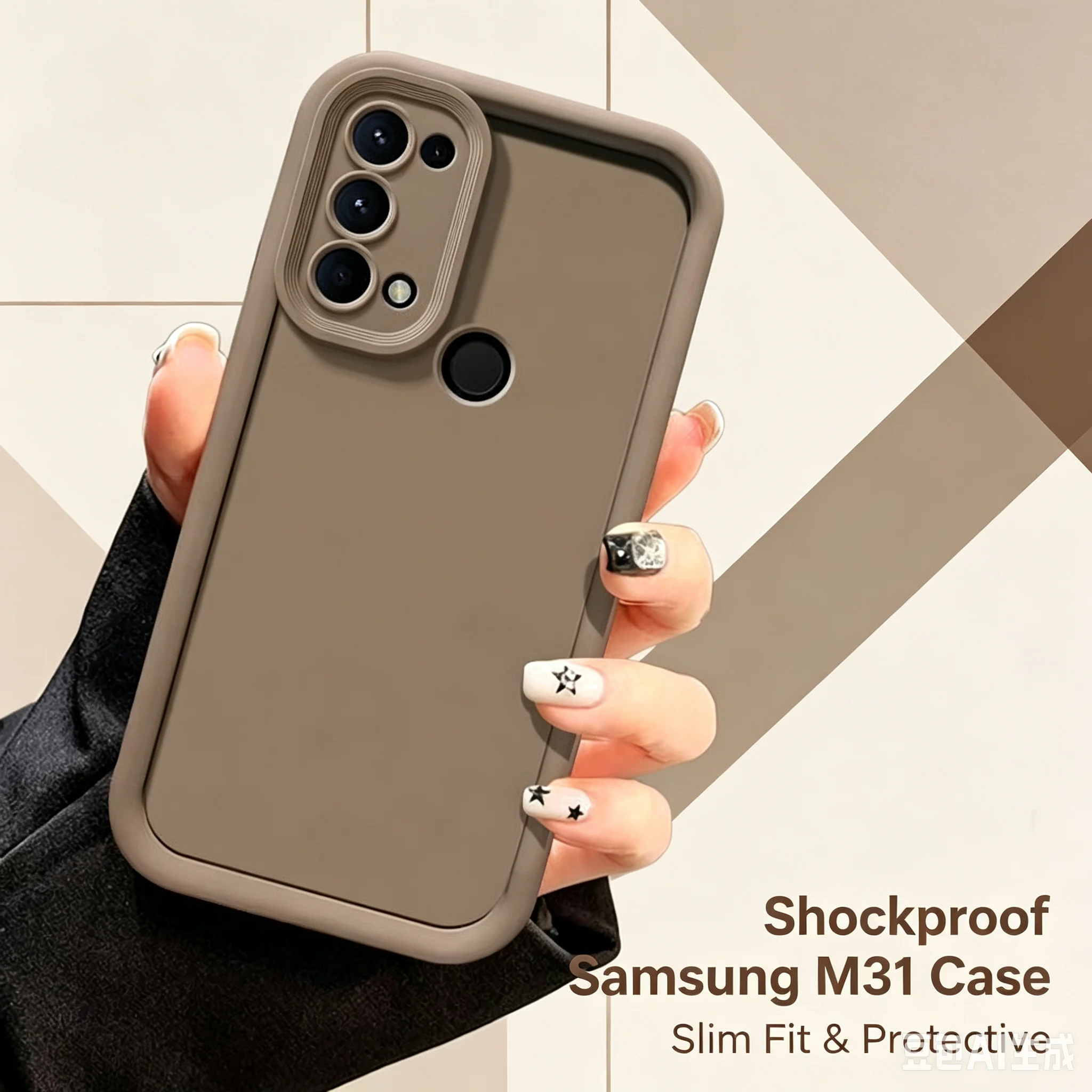 Soft Matte Silicone Shockproof Phone Case with Full Camera Protection and Anti-Scratch Bumper Cover