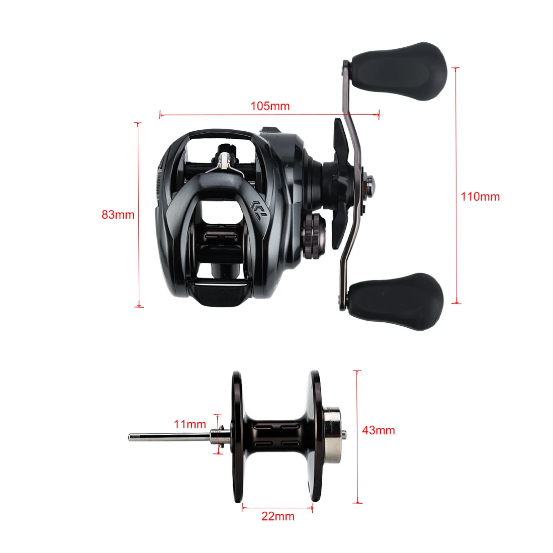 2021 Original TATULA TW 300 300HL 300XHL Baitcasting Fishing Reel UTD TWS  Long Casting Big Low Profile Saltwater Fishing Tackle