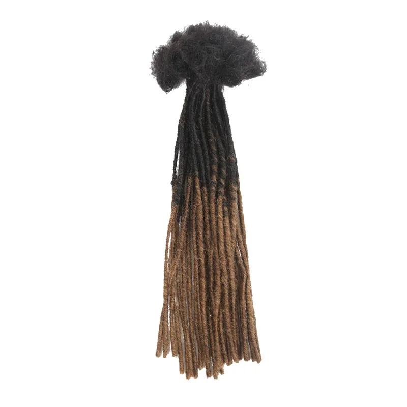 0.2cm locks Extensions Handmade Dreadlocks Human Hair Afro Dreadlocks Extensions Brazilian Real Human Hair For Women/Men 4