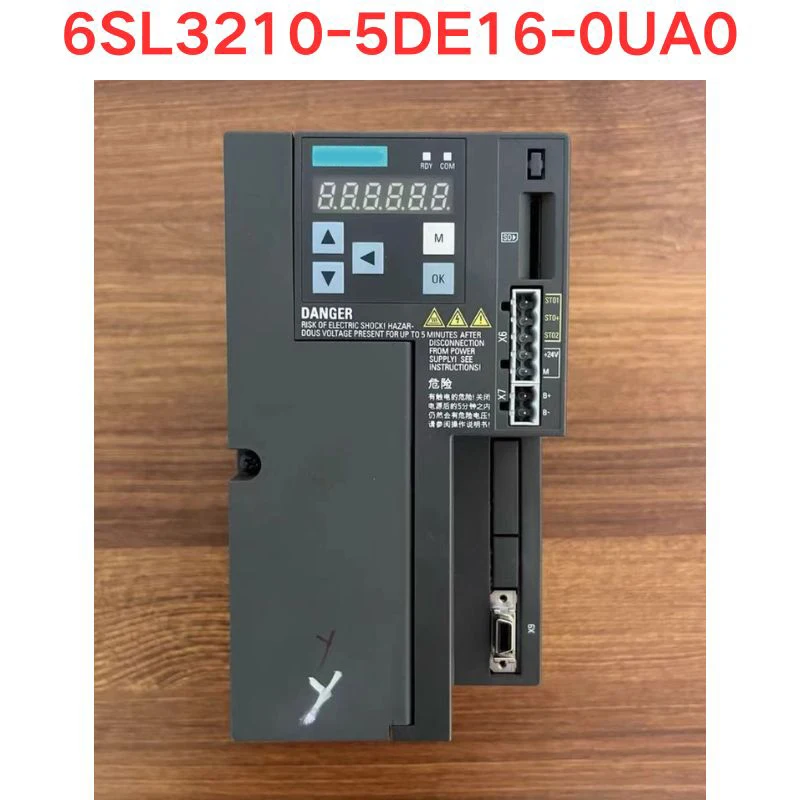 

Use 6SL3210-5DE16-0UA0 Servo driver Function check OK