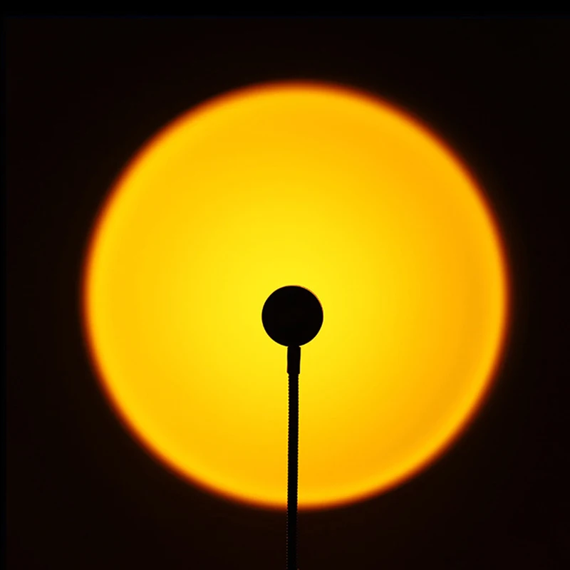 Lampada Da Tramonto LED Con Telecomando - 24 Colori, 4 Modalità, Rotazione 180°, Per Selfie, Party E Atmosfera - Foto 3