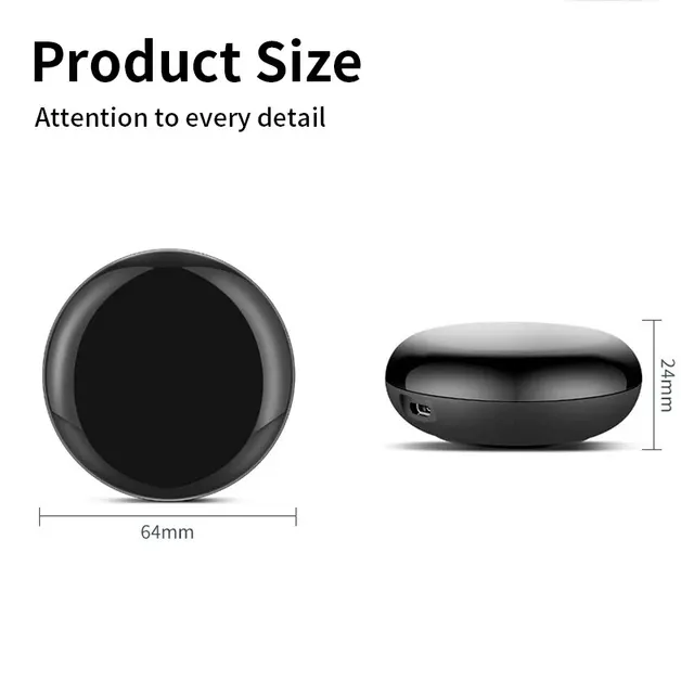 Smart Tuya WiFi IR Universal Remote Controller RF Smart Universal Infrared for Smart Home Control Works with Alexa Google Home 6