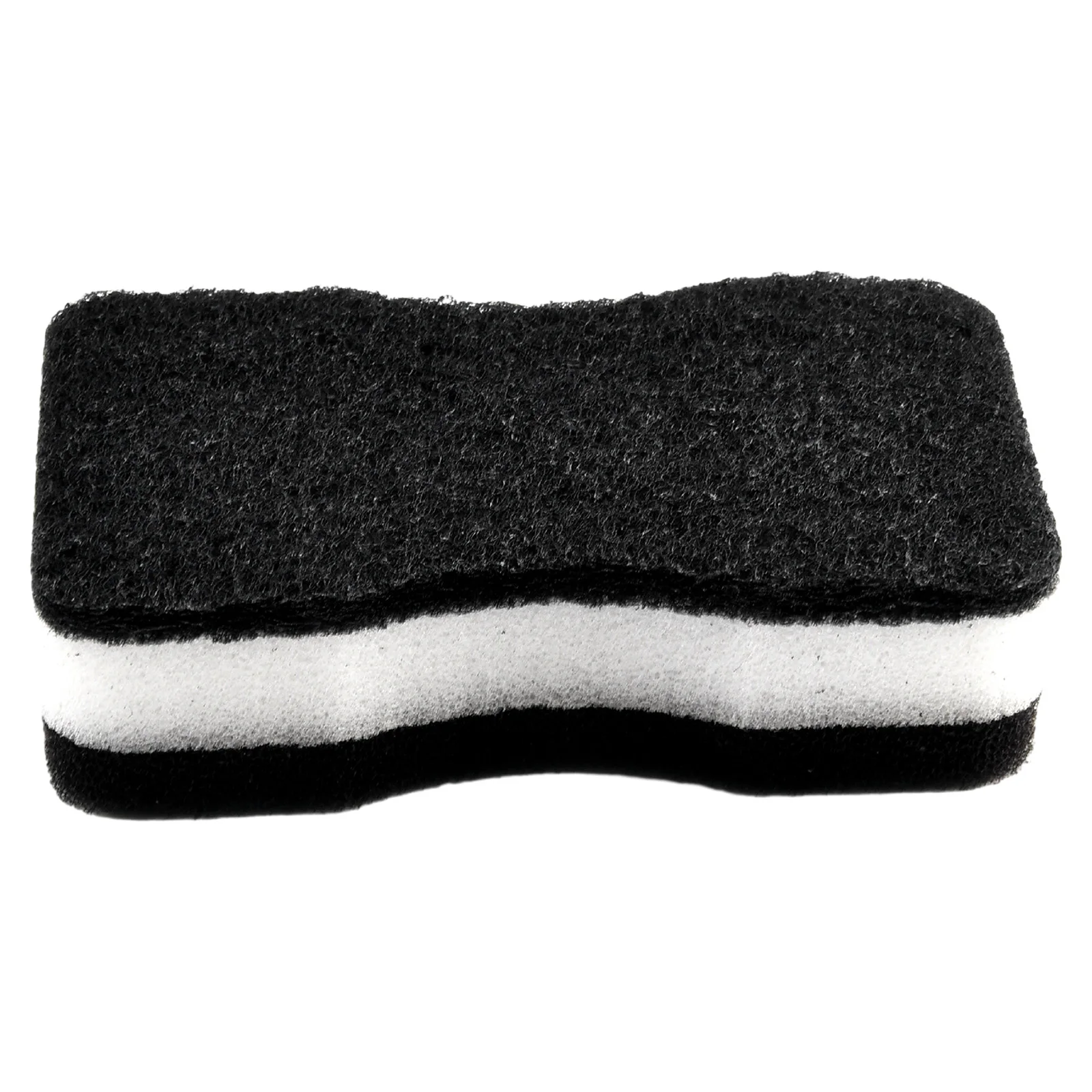 

5pcs New Sponge Rub Scouring Pad Reuse Universal Versatile 11x6.5x3.5cm Black Cleaning Brushes Loofah Cookware