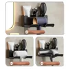 Wall Mounted Hair Dryer Holder Wall Dryer Cradle Straightener Stand Toilet Blower Holder Shelf Bathroom Accessories 4