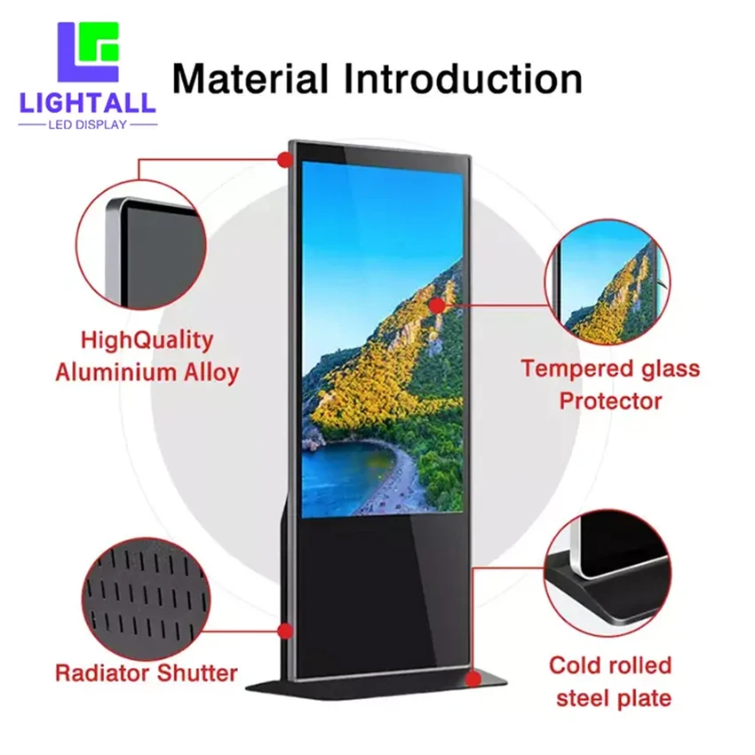 43inch super wide angle 1080P Android LCD sign display 40/43 ertical advertising machine poster screen led display shenzhen