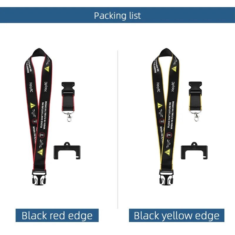 Lanière pour télécommande DJI RC-N1 RC-N2 - Lot de 3 couleurs