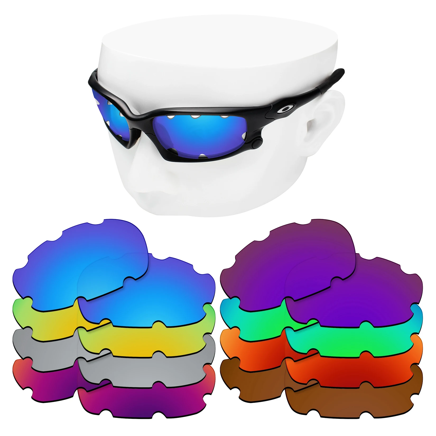 Lenti Di Ricambio Polarizzate Oowlit Per Occhiali Da Sole Oakley Holbrook Oo9102
