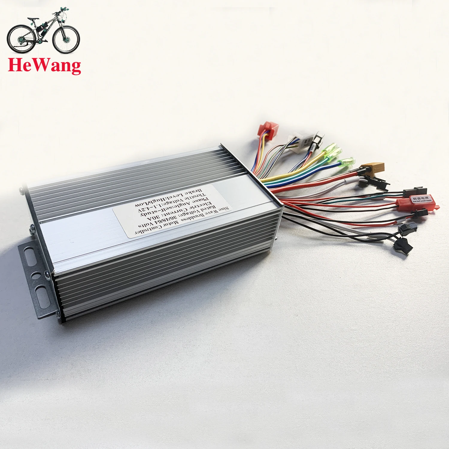 1000W 1500W E-Bicycle Controller 36V 48V 52V 64V MAX30A 3-mode sine wave control