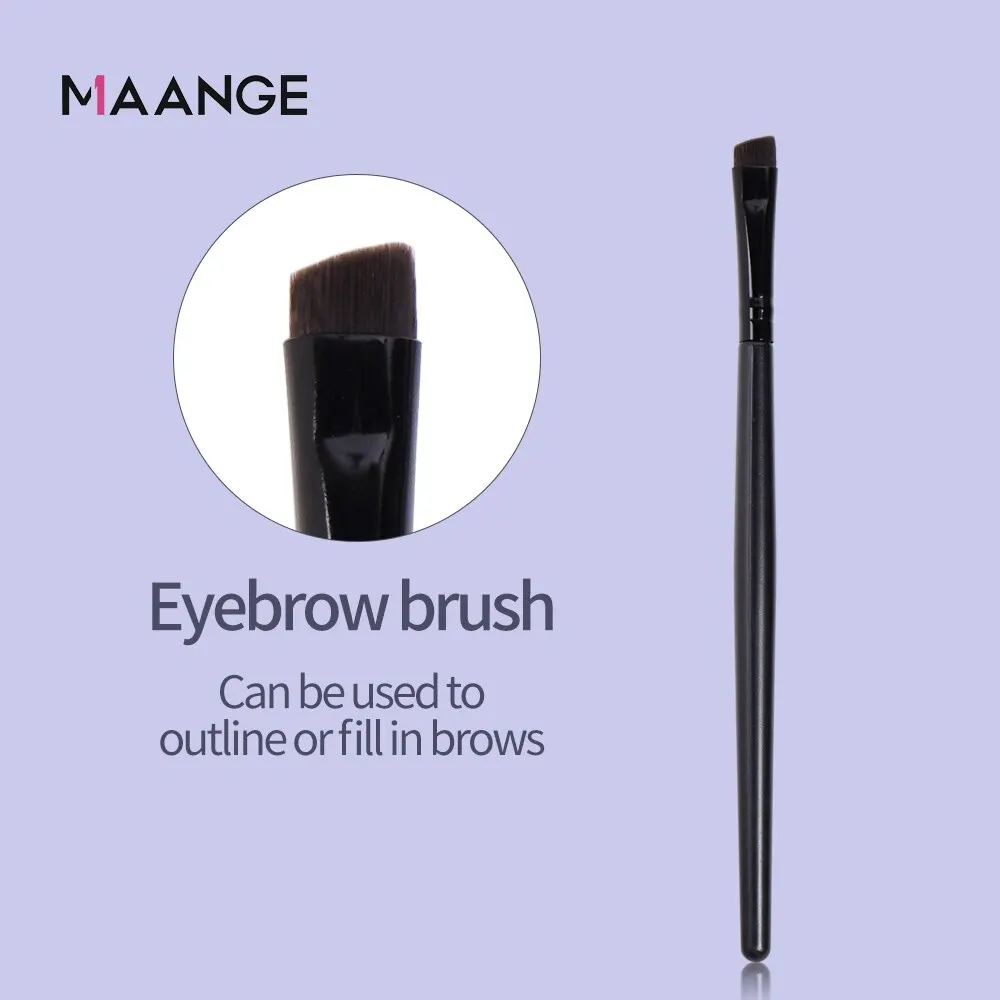 Maange 6 Piece/Set Eye Makeup Brushes Kit Professional Makeup Eyeshadow Eyeliner Brush Kit For Women Cosmetic Beauty Tools 6