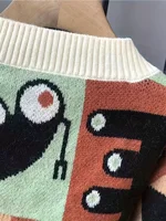 Vêtements pour enfants vestes pour garçons automne et hiver nouveaux chandails tricotés hauts de bande dessinée Cardigans vestes pour enfants de Style coréen 3