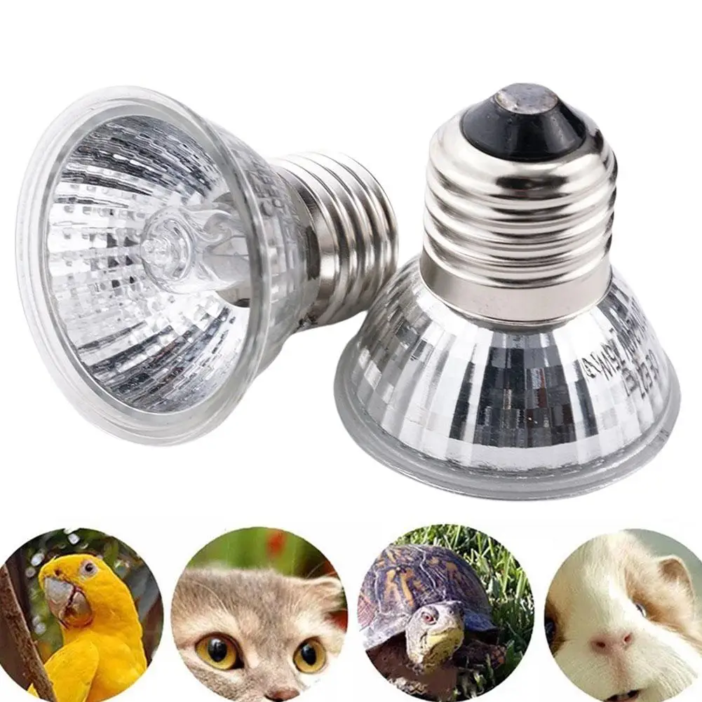25/50/75w Uva Uvb Reptile Heating Light Bulb Snake Pet Basking Uv Bulbs Heating Light 1pcs Spectrum Full N0V6