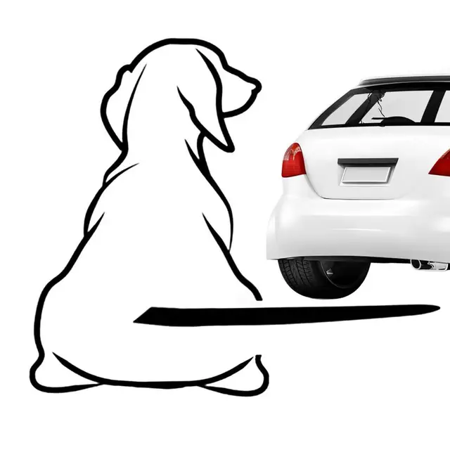 Adesivo Tergicristallo Coda Di Cane Divertente - Decalcomania Auto, Mobile, Per Lunotto - Foto 7