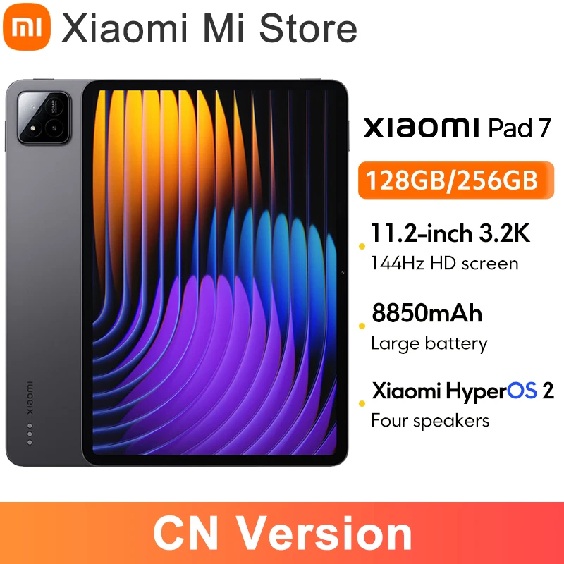Original Xiaomi Pad 7 Mi Tablet Snapdragon 7 Gen3 8850mAh 45W 13MP