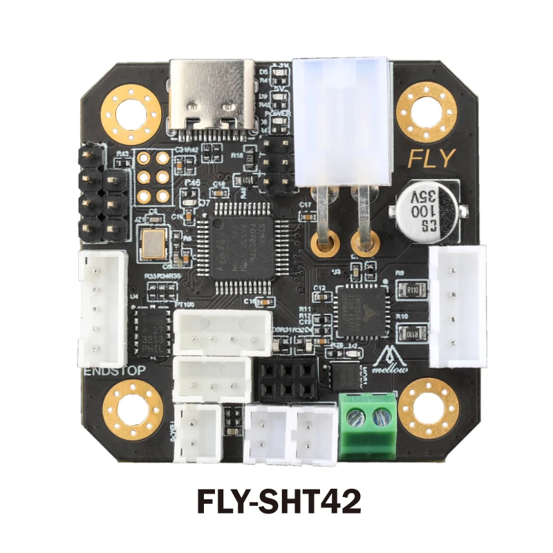 Mellow Fly-placa Sht Fly-placa Utoc para Klipper Hotend Headtool Canbus Canable e Usb Pt100 para Blv Ender V-core3 Impressora 3d - Imagem 3
