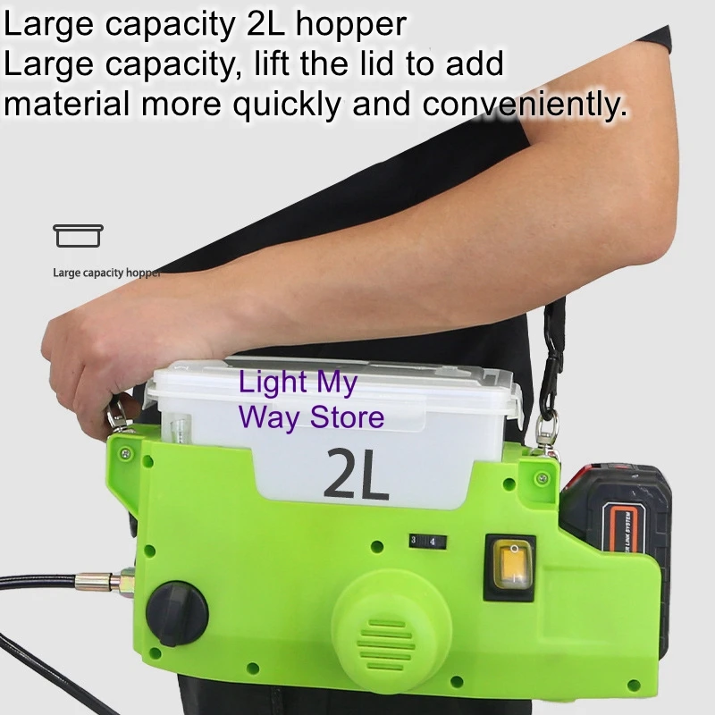 Handheld sprayer paint latex paint high pressure high power spray gun backpack lithium battery rechargeable wall Paint sprayer 220v spot welder household 18650 battery spot welder small handheld high power spot welder