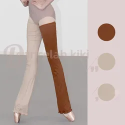 Ballet Practice, Warm up, Medium Thickness, High Elasticity Pants, Leg Socks, Threaded Leg Protectors, Customized Color
