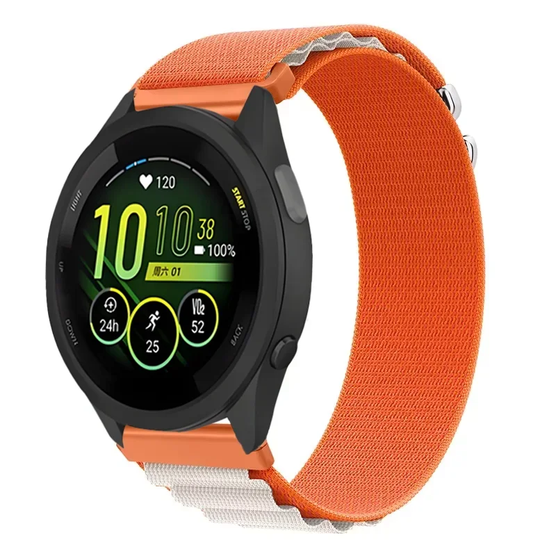 Nylon Loop Strap - Comfortable Wristband, 22mm/20mm