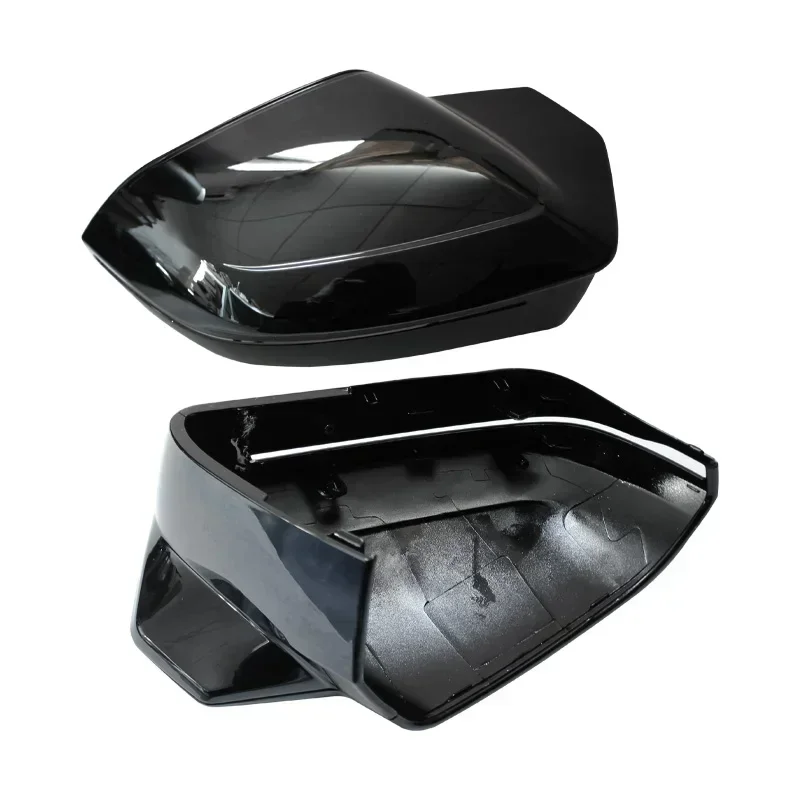 BMW 5 시리즈 G60 G61 G68 7 시리즈 G70 M5 G90 X3 G45 2024용 교체용 ABS+리얼 카본 파이버 사이드 도어 리어뷰 미러 커버