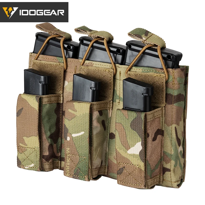 

IDOGEAR тактический Чехол для журналов, сумка для хранения пистолета 5,56, 3545