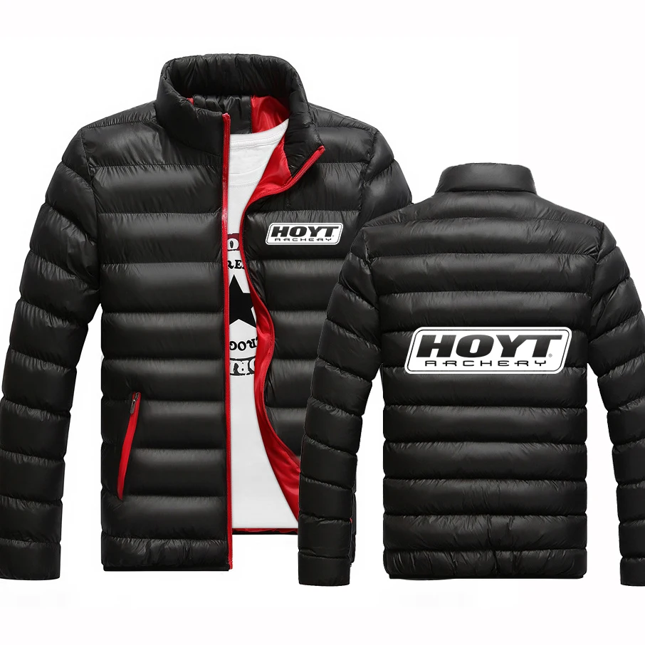 

2023 new Huo Yite archery men's four-color cotton-padded jacket comfortable leisure Harajuku fashion zipper top in autumn and wi