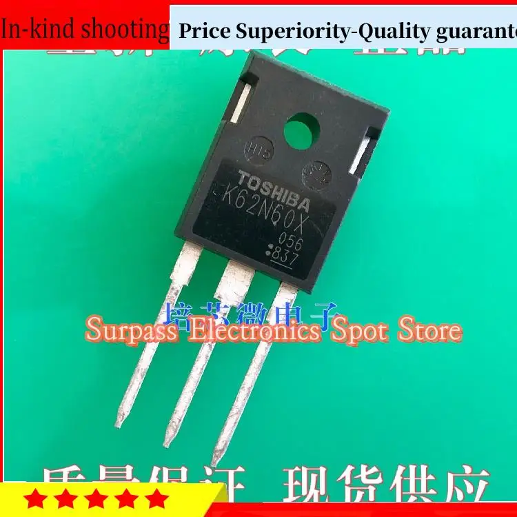 

10PCS-100PCS K62N60X TK62N60X TO-247 62A/600V Price Superiority-Quality guarantee