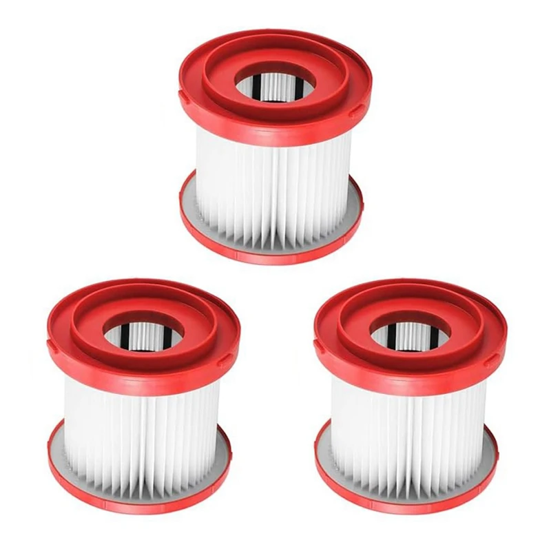 

3Pack 49-90-1900 Hepa Filters Parts For Milwaukee M18 Wet Dry Vacs (0880-20, 0970-20) And M12 Wet Dry Vacs