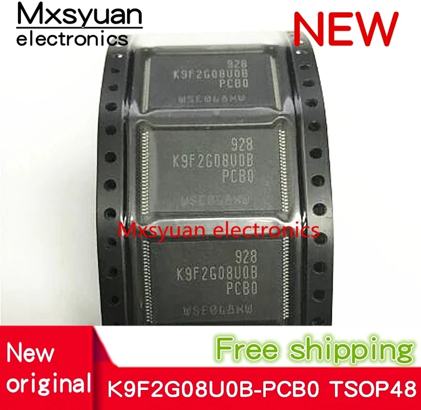 Original Novo Flash de 256mb 550 Pcs K9f2g08u0b-pcb0 K9f2g08u0b K9f2g08uob-pcbo K9f2g08uob Tsop48