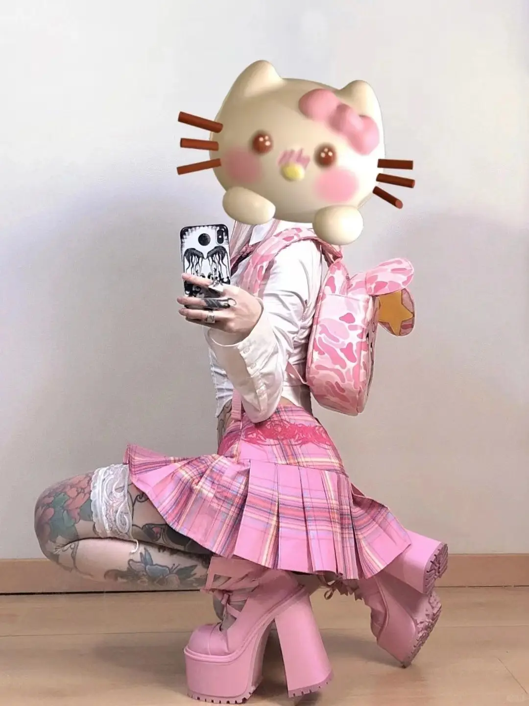 Fall New School Style JK Uniform Sweet Spice Girl Blouse High Waist Pleated Skirt two-piece Women Suit Sexy Jk Uniform Set