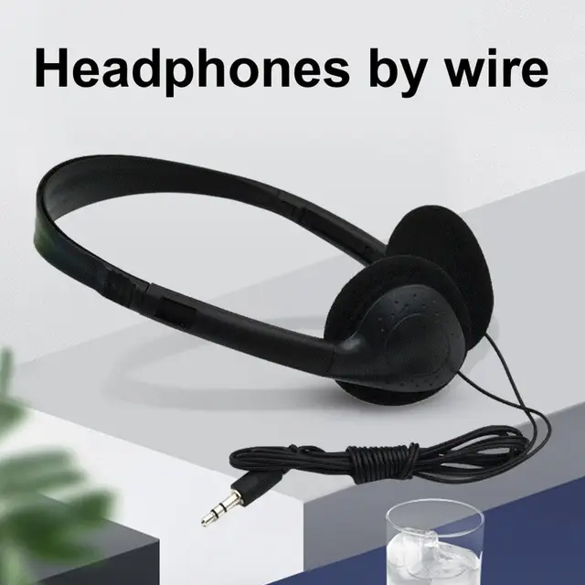 Casque filaire à réduction de bruit pour les joueurs, écouteurs portables