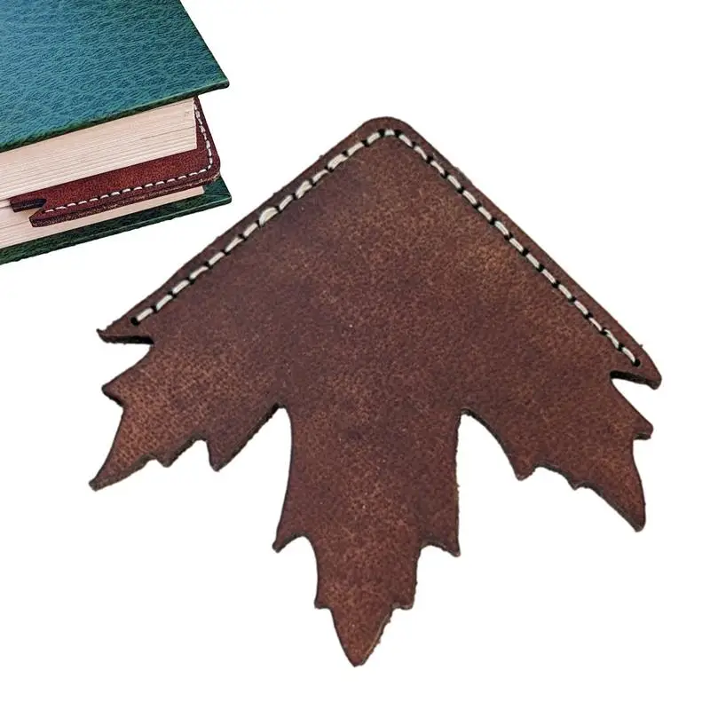 

Maple Leaf Bookmark Maple Leaves Leather Corner Bookmarks Birthday Gifts Book Accessories For Reading Lover Women Girls Kids