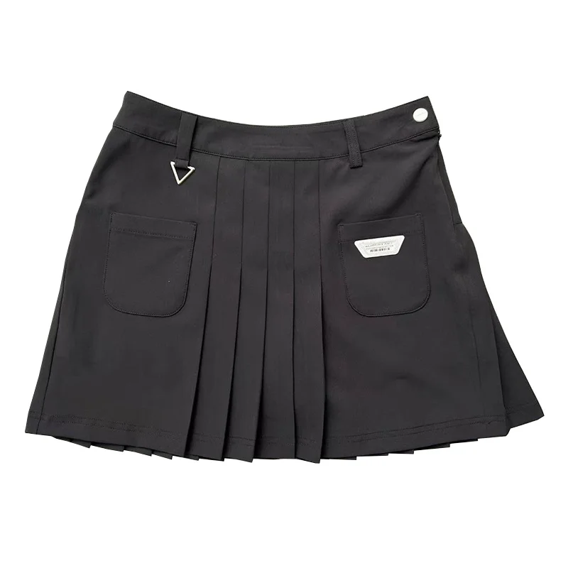 Women's Golf Outdoor Quick drying Sports Shorts Inner Interlining Skirt Slimming Casual Slim pleated Skirt Spring/Summer