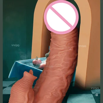 Dildo Vibrator Female Retractable Swing Tongue Licking Clitoris Vibration Sex Toy Remote Control Masturbator Heating Adult 18 1