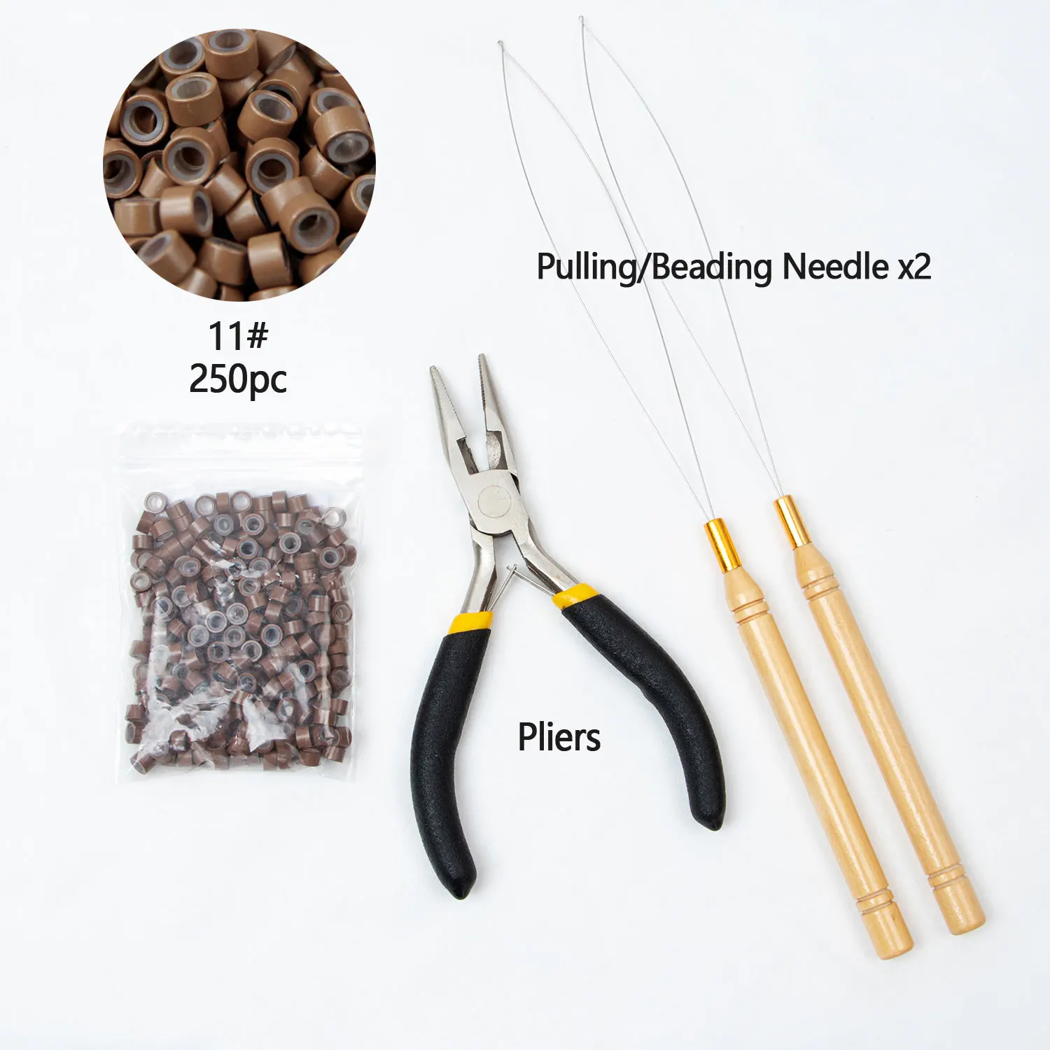 Microlink hair extension Metal Steel Pliers I-tip hair extension micro nano ring rings Hair Plier microlink extensions hair extension pliers