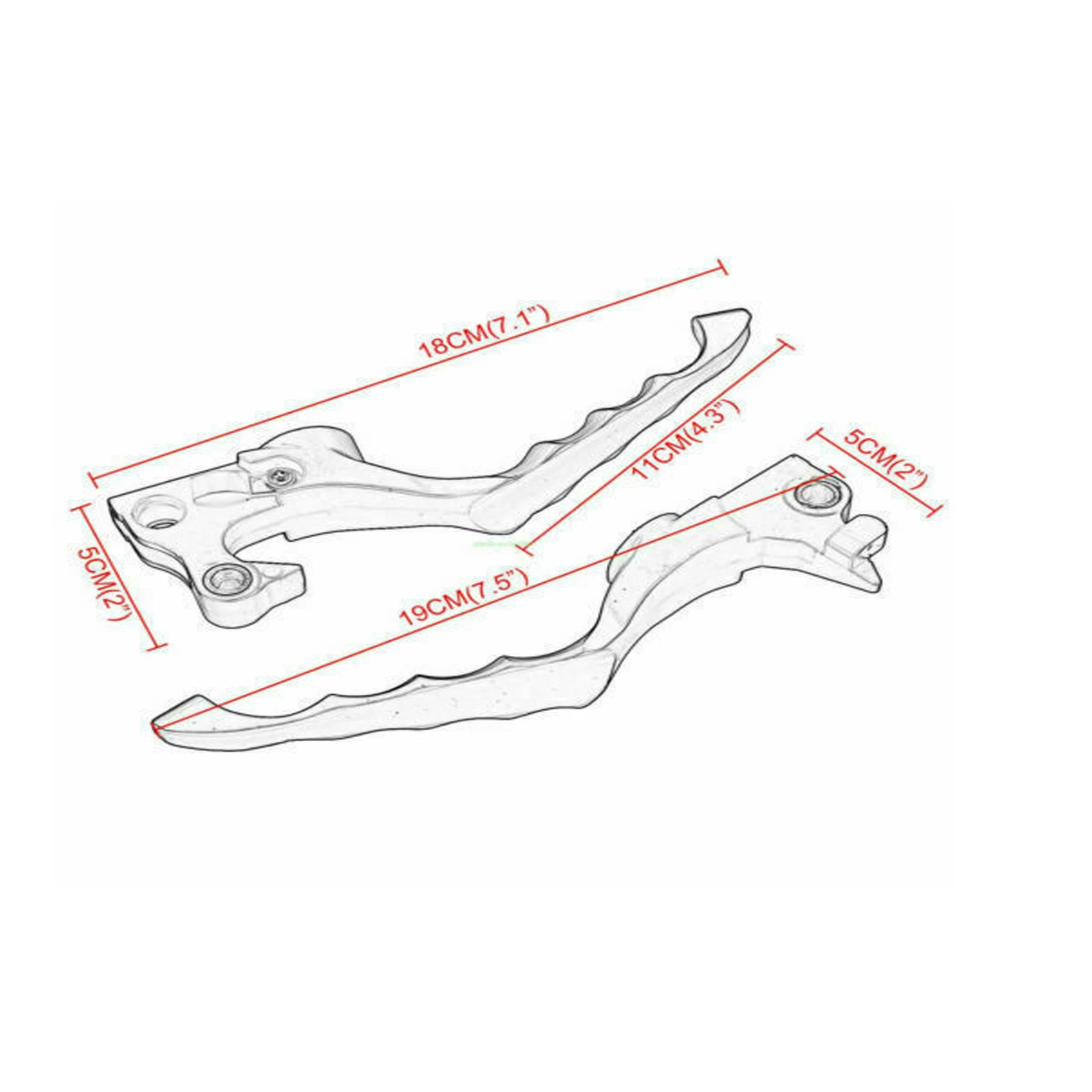For Harley Sportster XL883 XL1200 XL 883 1200 2004-2013 Motorcycle Brake Clutch Lever Left Right Levers