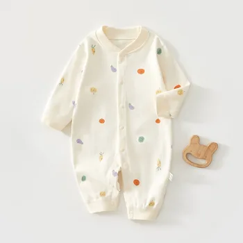 AYNIGIRLL 0-18 متر بدلة أطفال بدون عظم لحديثي الولادة واحدة الصدر رومبير للأولاد والبنات بدلة تسلق بأكمام طويلة 4