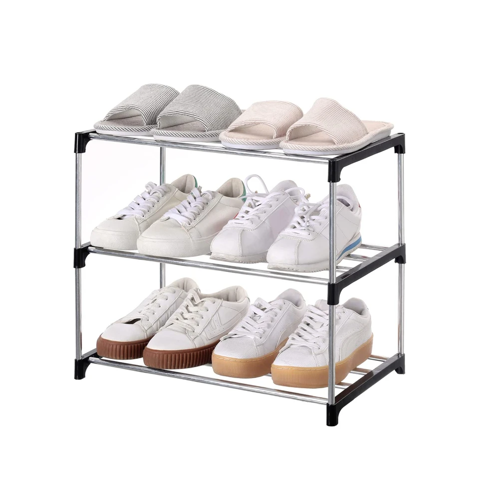 3F Shoe Rack Multi Layered Space Saving Freely Combined Modernity Minimalism Shoe Rack Dormitory Door Entryway Home Supplies 6