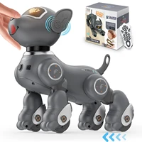 VATOS Robot Dog Toy for Kids Voice Remote Control Pet Interactive Touch Sensors 20+ Mode Robotic Puppy Toy Boys Girls 1