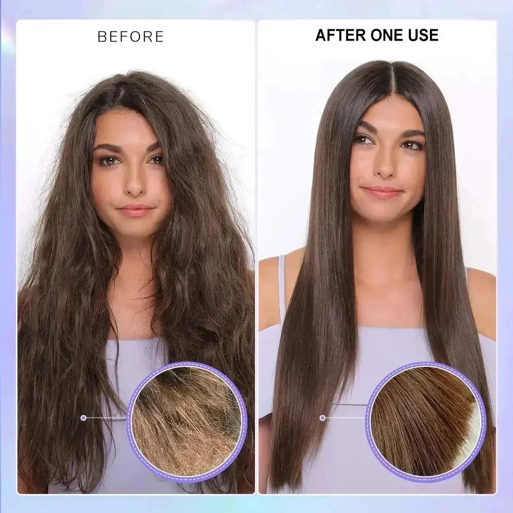 Batana Hair Mask Magical 5 Second Repair Damage Frizzy Soft Smooth Shiny Hair Deep Moisturize Hair Treat Repair Hair Care Mask 2