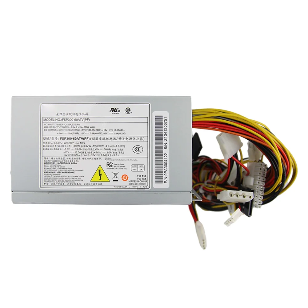 

Используется для блока питания SPI FSP300-60ATV 300W для промышленного компьютера, блок питания AC 220V-230V