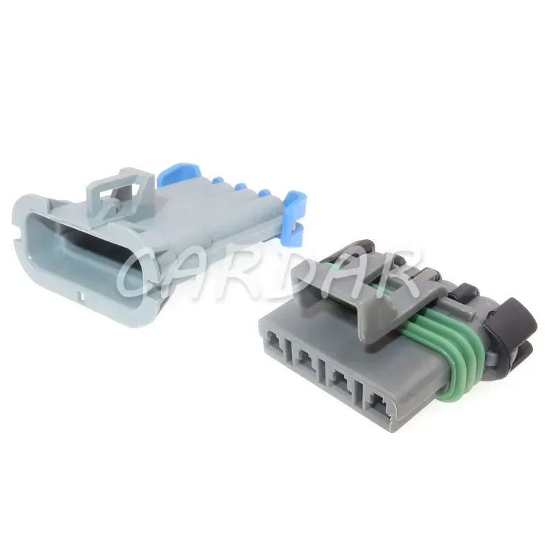 

1 Set 4 Pin Waterproof Wiring Harness Connector Speaker Wire Clip Connectors Socket