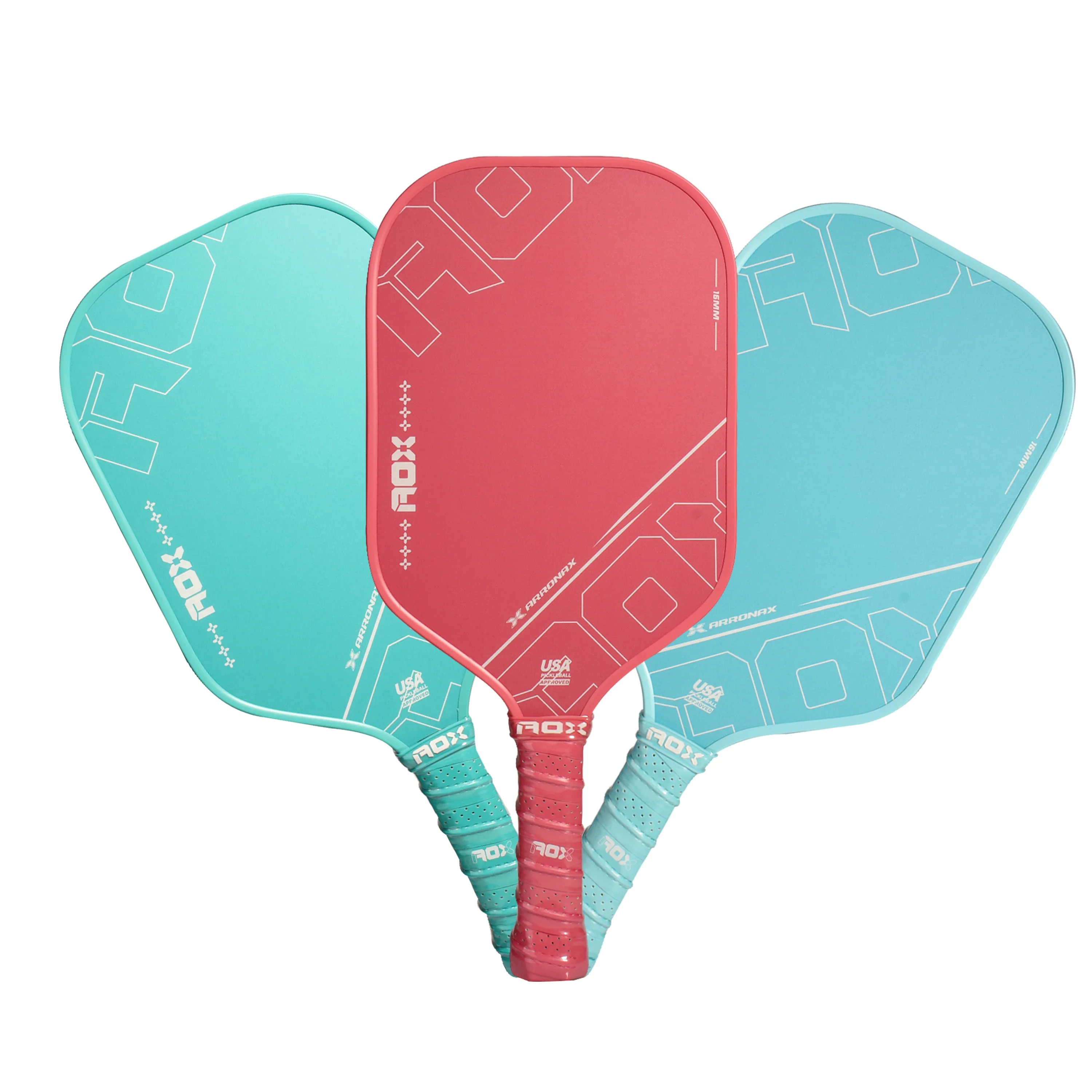 ARRONAX Pickleball Paddles Glass Fibre Surface Honeycomb Core Pickleball Paddle Racket With Foam Edge Indoor Outdoor Exercise
