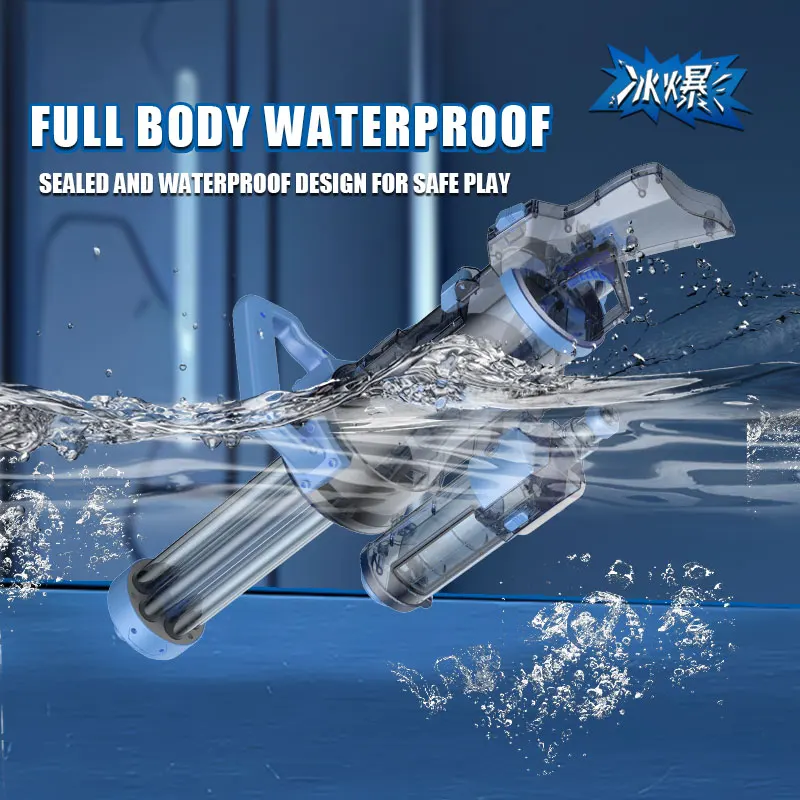 Large Capacity Electric water gun Automatic Induction Water Absorption Beach toy Pool Games Adults Children Blaster Water gun 3