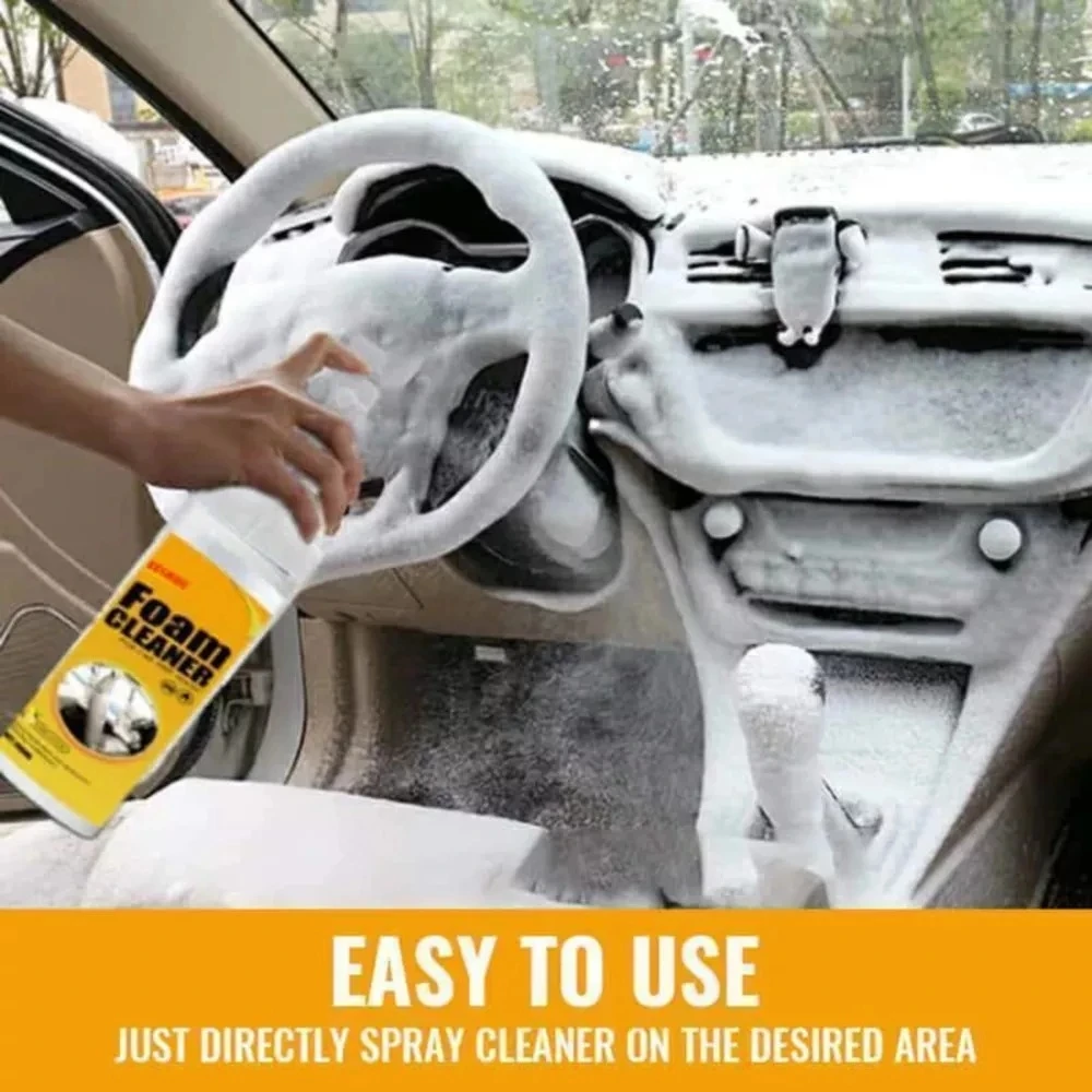Multipurpose Foam Cleaner Sprays Rinse-free Foam Cleaner For Car Lemon  Flavor Multifunctional Car Interior Cleaning Sprays For - Leather &  Upholstery Cleaner - AliExpress